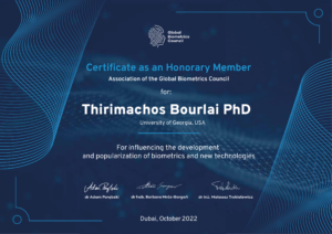Global Biometrics Council Certificate